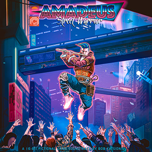 Bob Katsionis new album “Amadeus Street Warrior” - A 16-bit retro ...